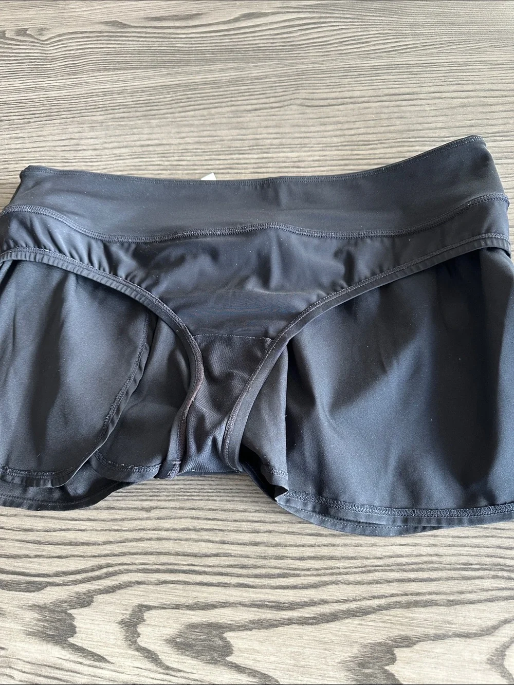 Nike Black Women's Circle Skater Golf/Tennis/Swim Skort with White Swoosh